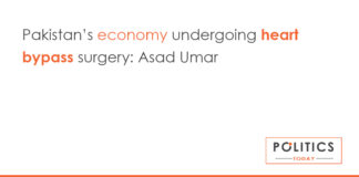 Pakistan’s economy undergoing heart bypass surgery: Asad Umar