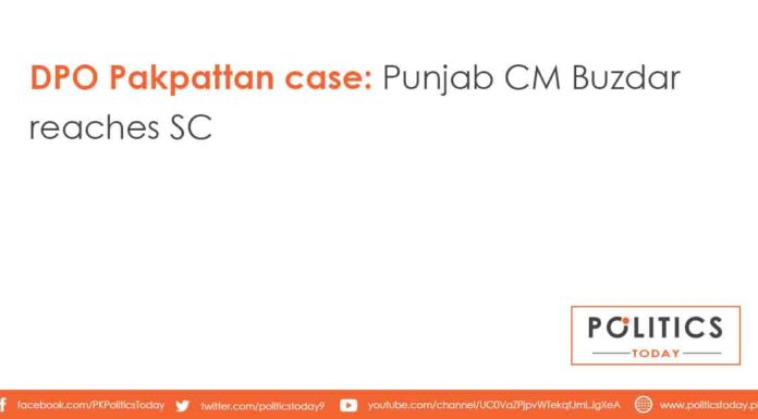 DPO Pakpattan case: Punjab CM Buzdar reaches SC