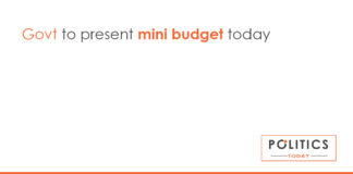 Govt to present mini budget today
