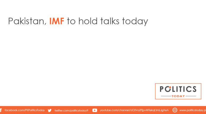 Pakistan, IMF to hold talks today