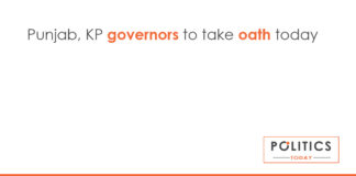 Punjab, KP governors to take oath today