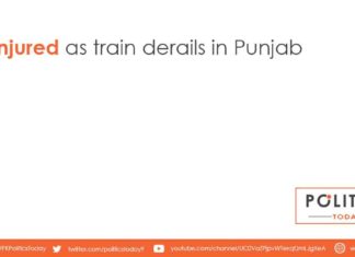 15 injured as train derails in Punjab