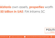 Pakistanis own assets, properties