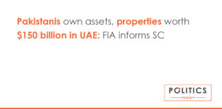 Pakistanis own assets, properties