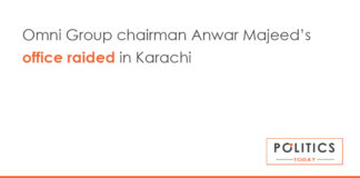 Omni Group chairman Anwar Majeed’s office raided in Karachi