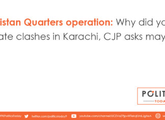 Pakistan Quarters operation: Why did you initiate clashes in Karachi, CJP asks mayor