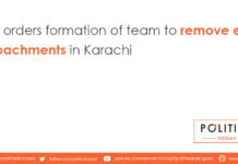 SC orders formation of team to remove encroachments in Karachi