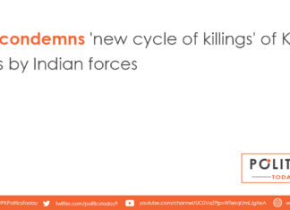 PM condemns 'new cycle of killings' of Kashmiris by Indian forces