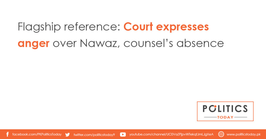 Flagship reference: Court expresses anger over Nawaz, counsel’s absence