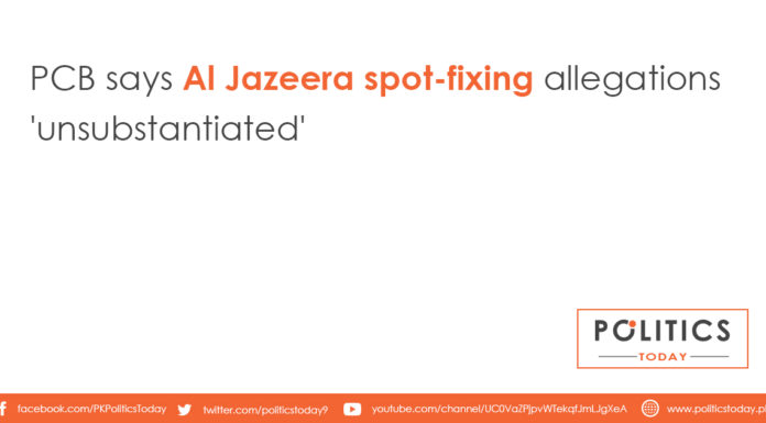 PCB says Al Jazeera spot-fixing allegations 'unsubstantiated'