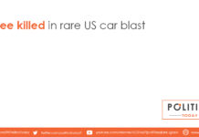 Three killed in rare US car blast